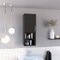 Tuhome Madrid Medicine Cabinet, Two External Shelves, Metal Handle, Single Door, Two Interior Shelves Black MLW7949 - alternate 4